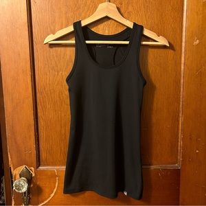 Under armour black racer back tank